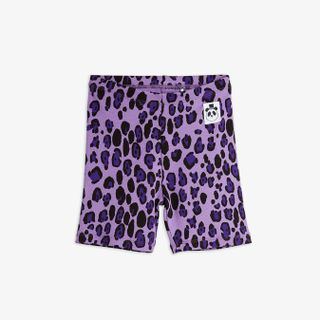 Leopard bike shorts 
