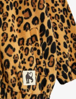 Leopard Fleece Jacket