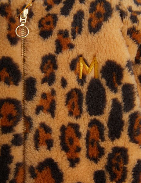 Leopard Faux Fur Baby Overall