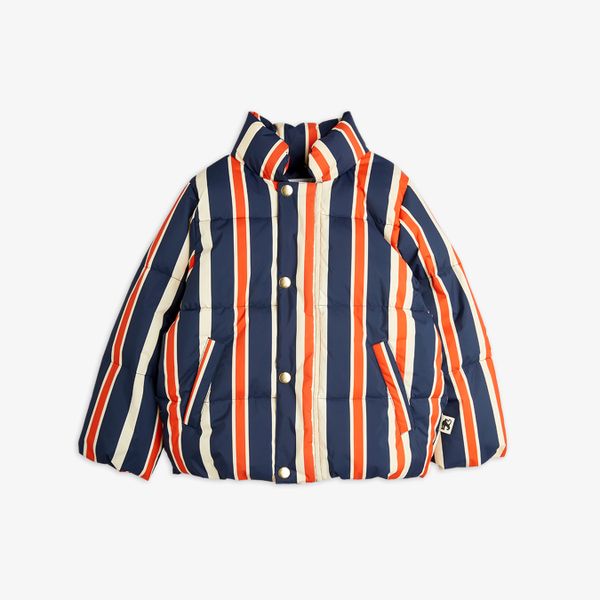Striped Puffer Jacket
