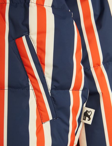 Striped Puffer Jacket