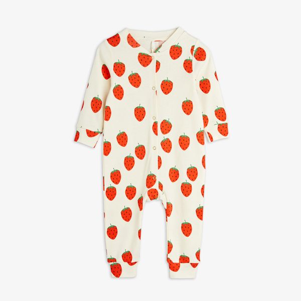 Strawberries jumpsuit baby