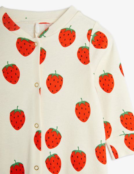 Strawberries jumpsuit baby