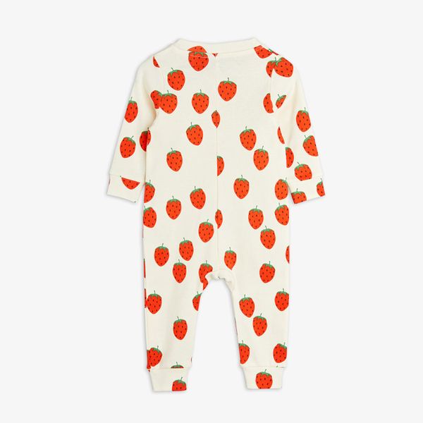 Strawberries jumpsuit baby