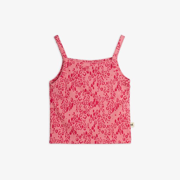 Mini leopard tank top