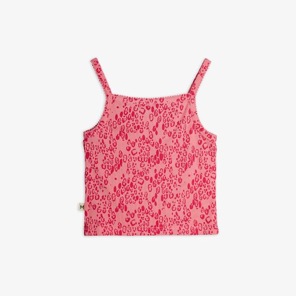 Mini leopard tank top