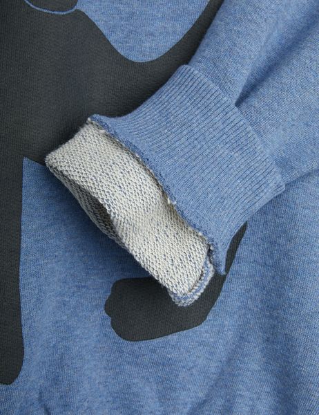 Panther melange sweatshirt