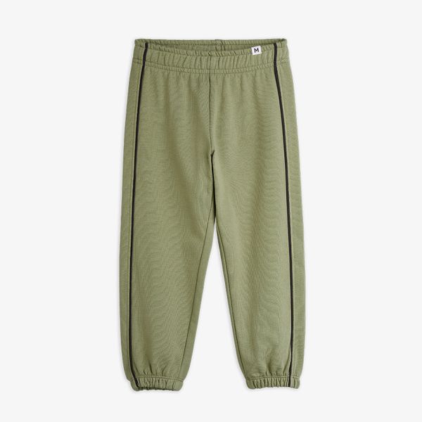 Plain piping sweatpants