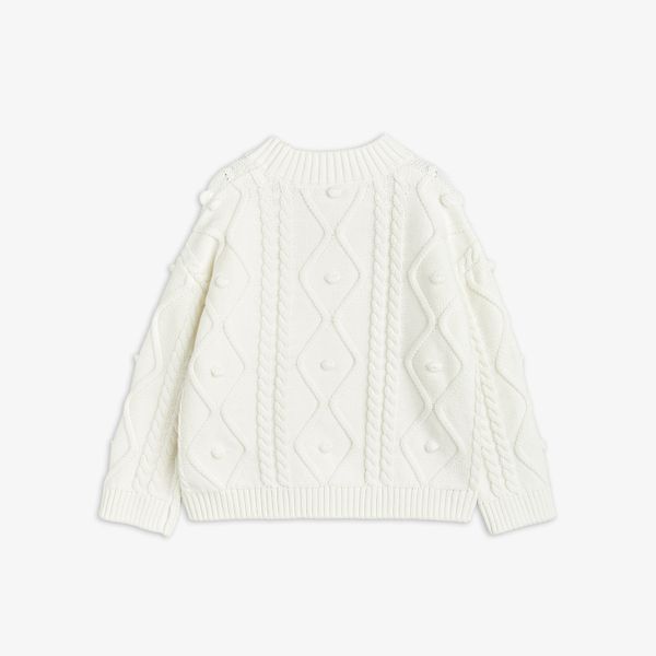 Panda texture knit sweater