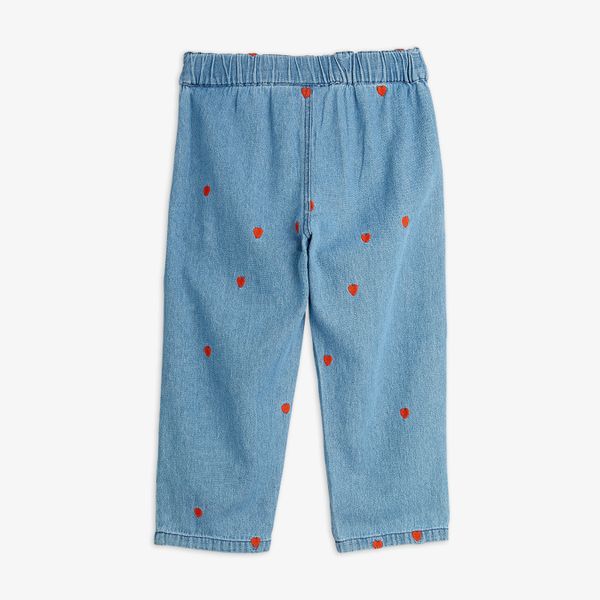 Mini hearts woven trousers