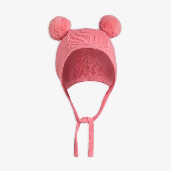 Fine knit baby hat