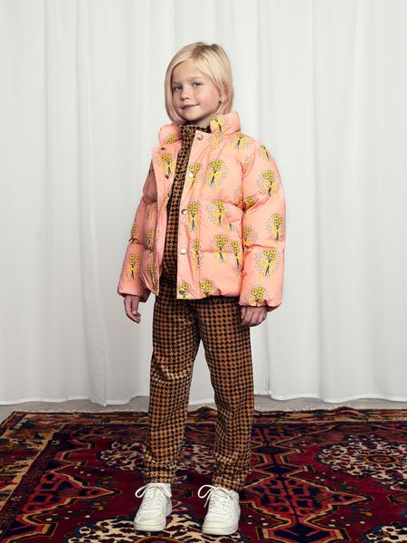 Winter Flowers City Puffer