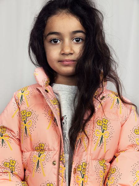 Winter Flowers City Puffer