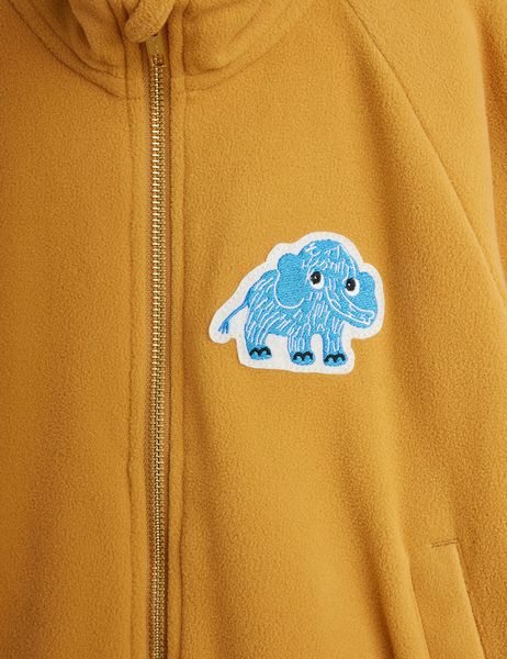 Mammoth patch fleece jacket
