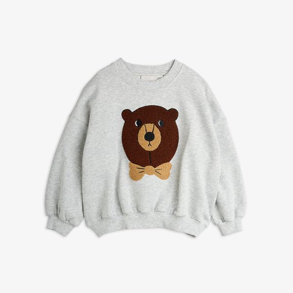 Bear chenille sweatshirt