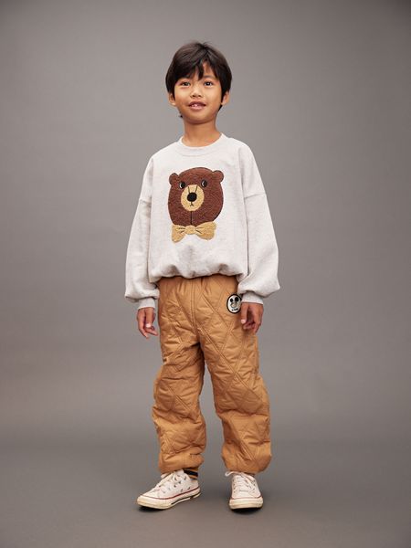 Bear chenille sweatshirt