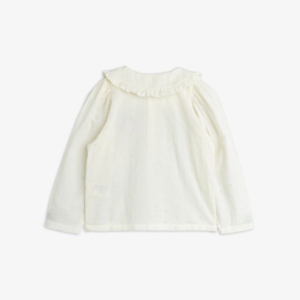 Strawberry schiffli blouse
