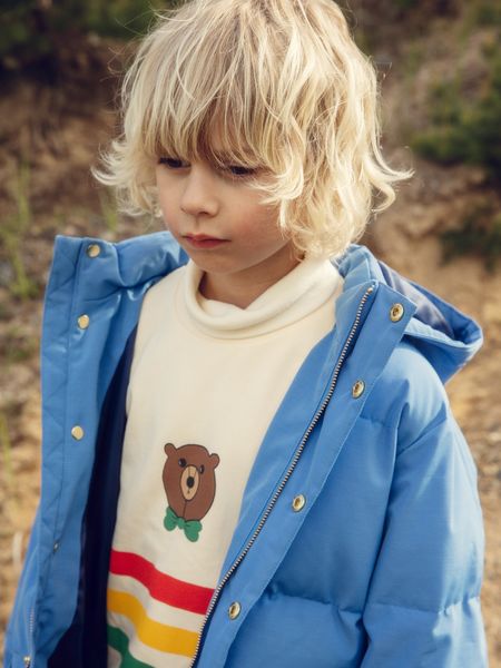 Bear stripe sweatshirt