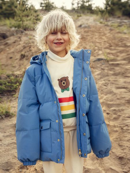 Bear stripe sweatshirt