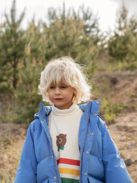 Bear stripe sweatshirt