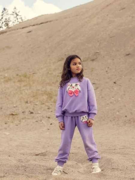 Cat chenille sweatshirt