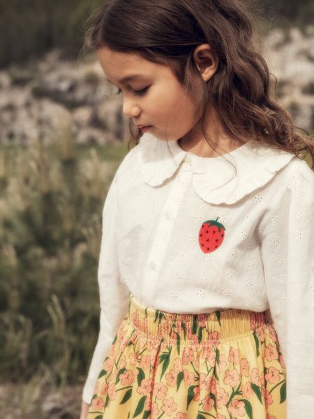 Alpine flowers skirt