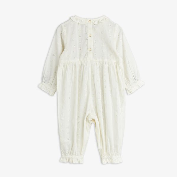 Strawberry schiffli jumpsuit