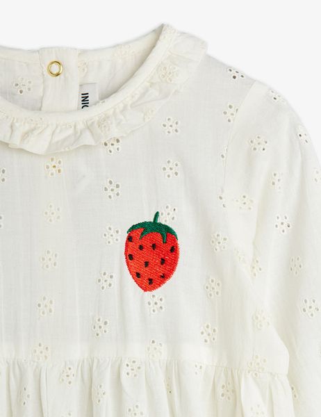 Strawberry schiffli jumpsuit