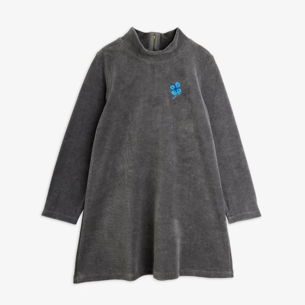 Clover velour dress