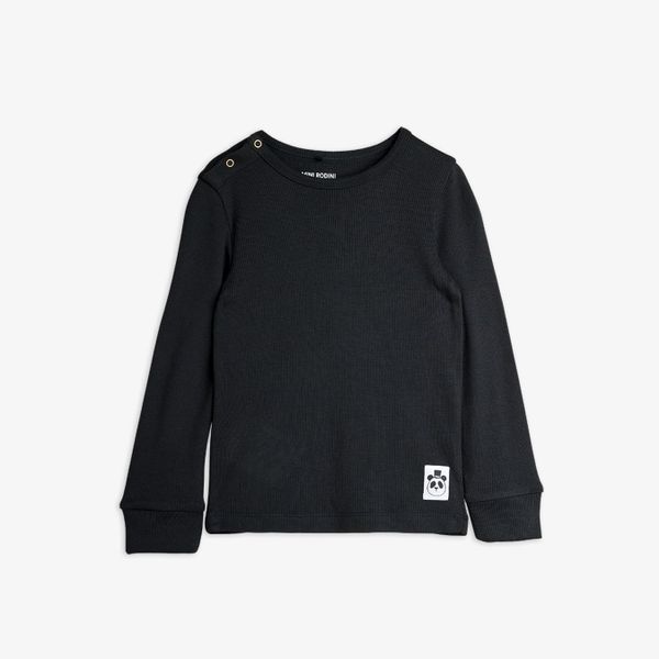 Modal rib long sleeve T-shirt 