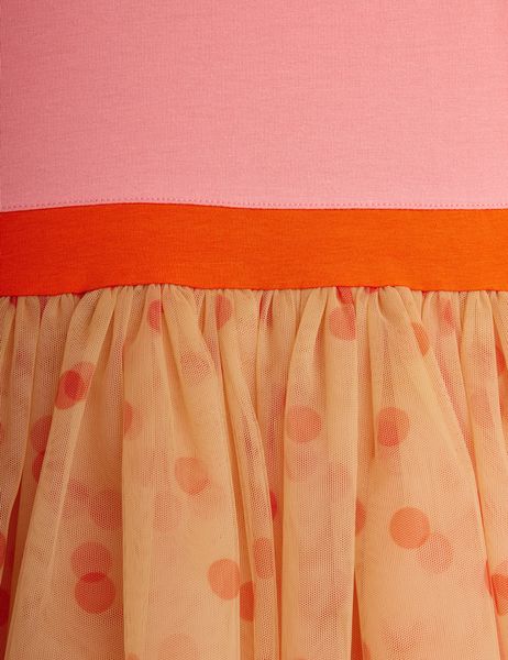 Dotted tulle dress