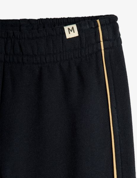 Plain piping sweatpants