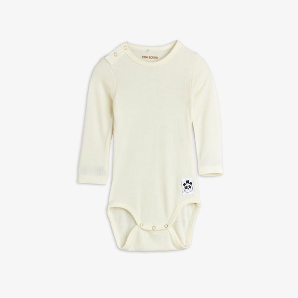 Modal rib long sleeve bodysuit