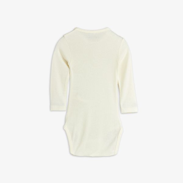 Modal rib long sleeve bodysuit