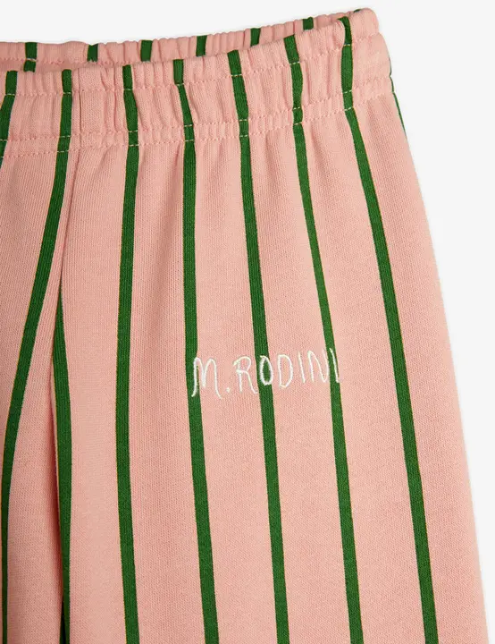 Vertical stripe sweatpants