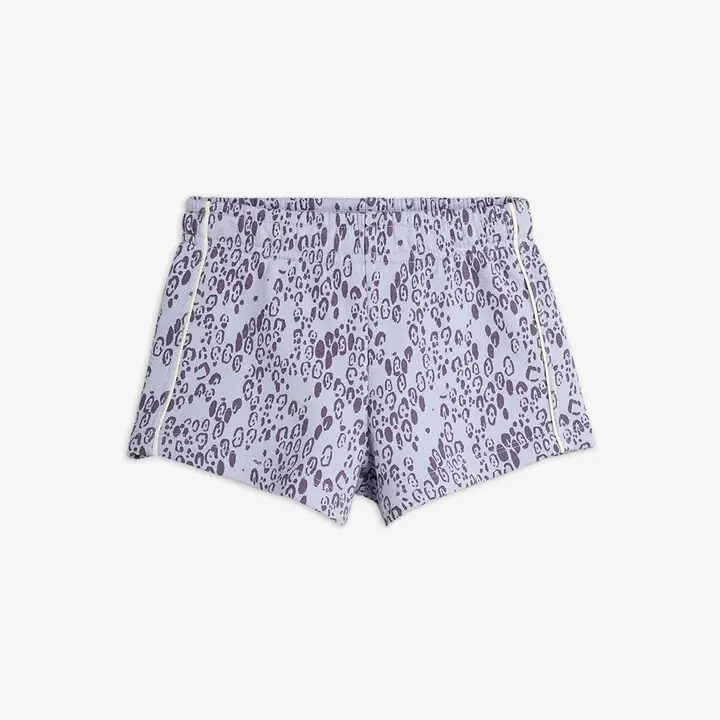 Mini leopard sweatshorts