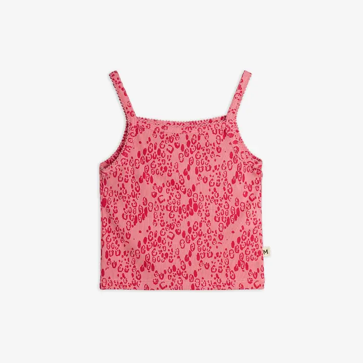 Mini leopard tank top