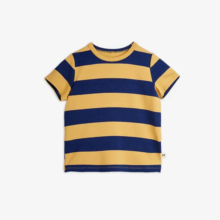 Block stripe T-shirt