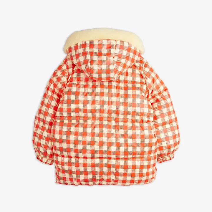 Ritzratz gingham heavy puffer jacket