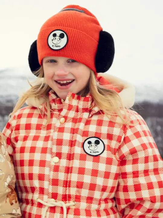 Ritzratz gingham heavy puffer jacket