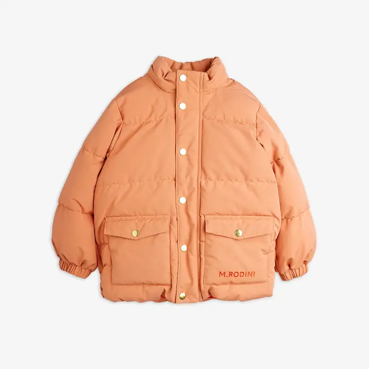Solid heavy puffer jacket 