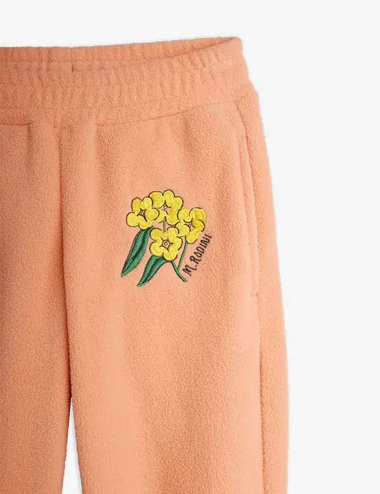 Alpine flowers fleece trousers