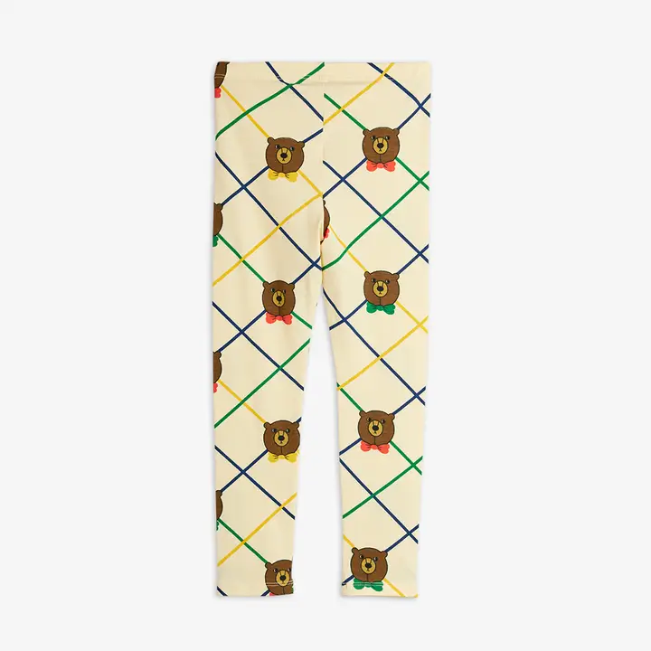 Bear check leggings