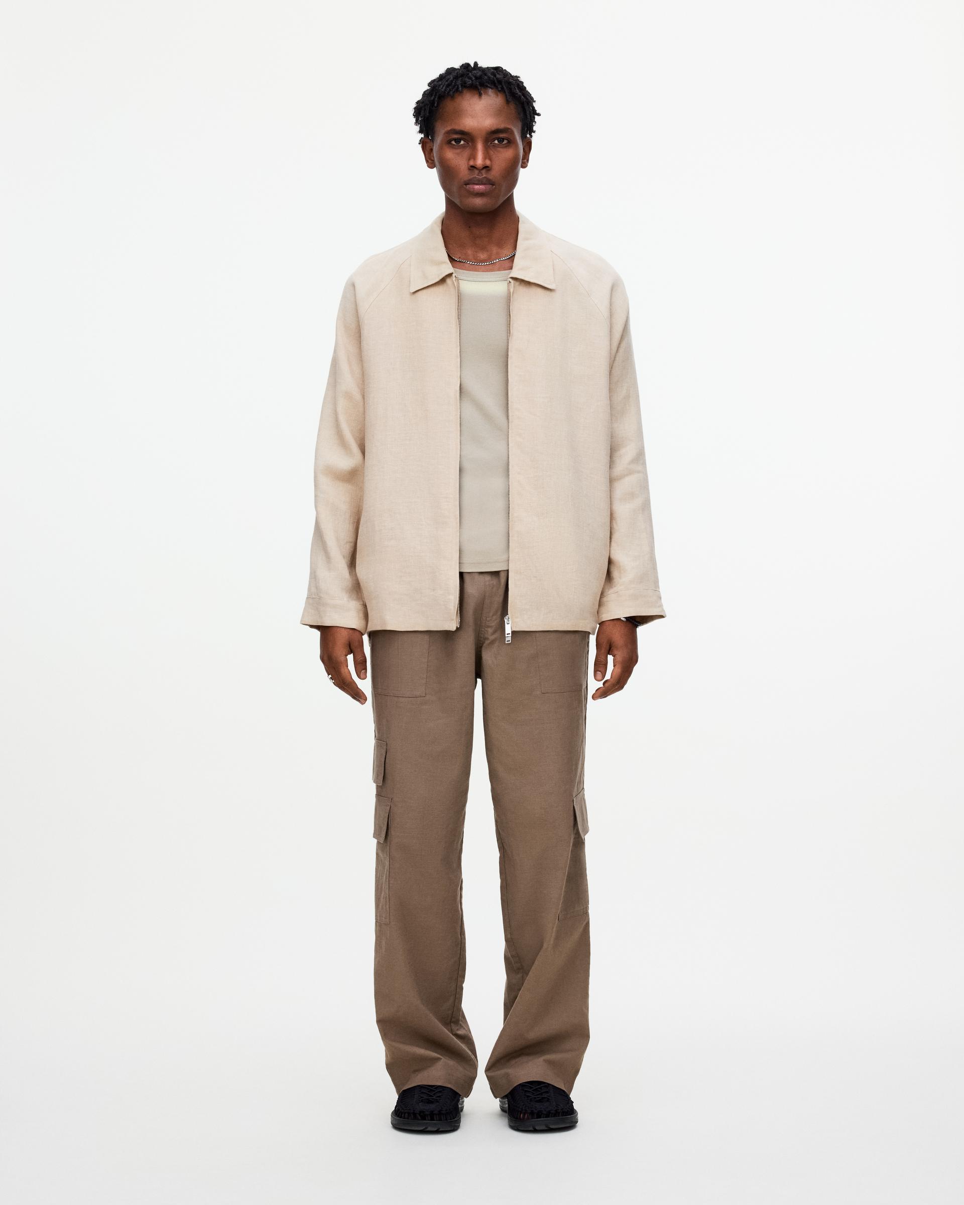 Oat Franco Linen Jacket
