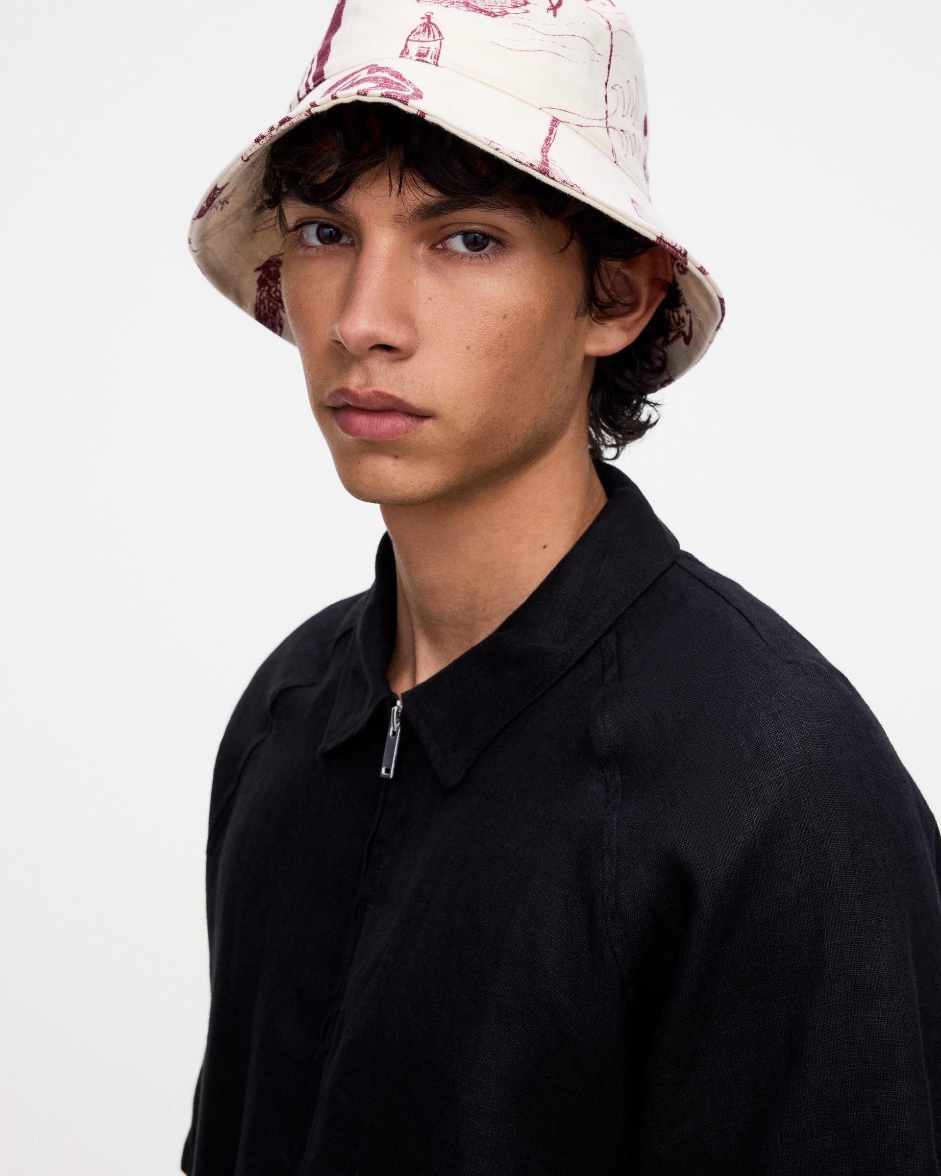 Atoll Bucket Hat Ecru