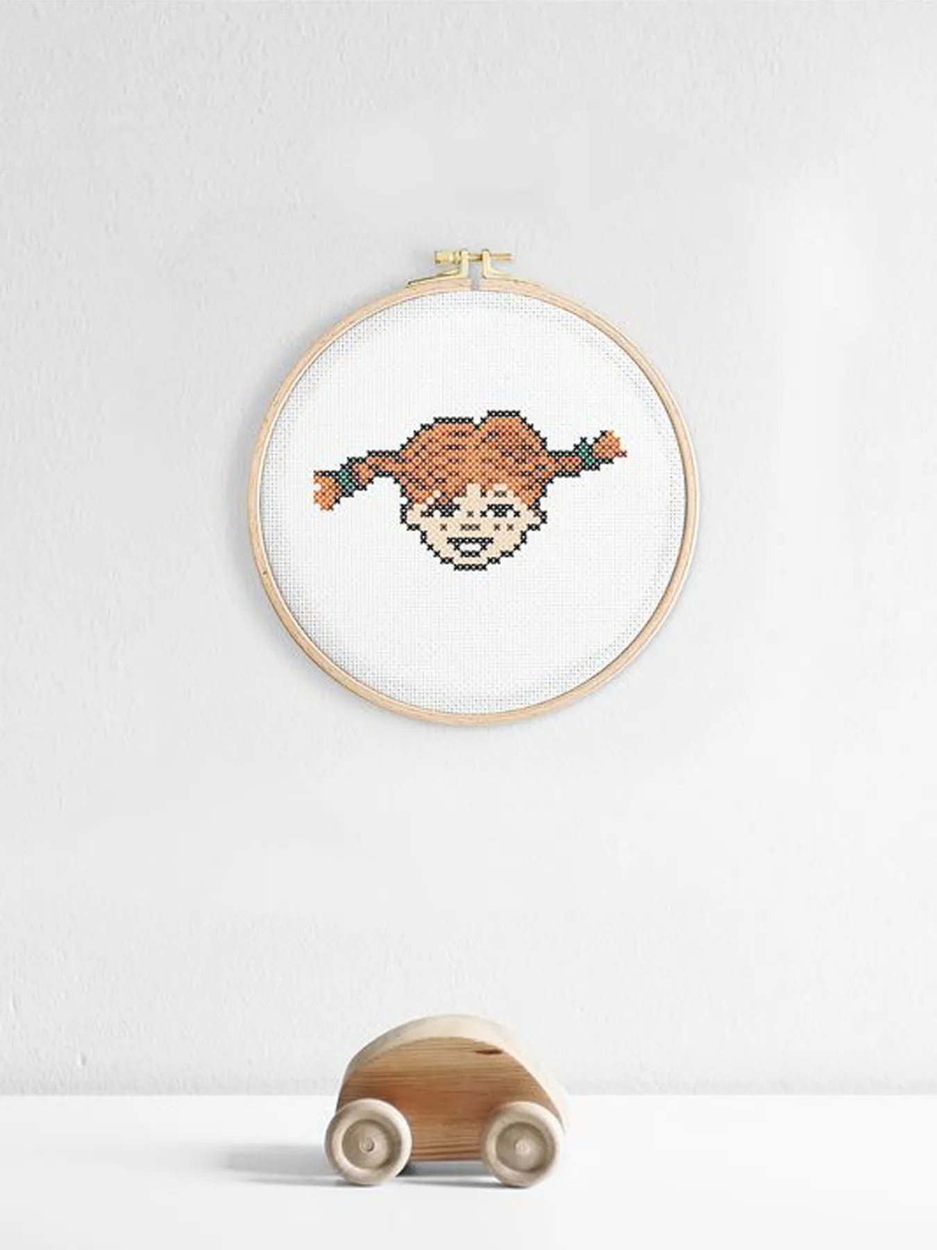 Embroidery set - Pippi Longstocking