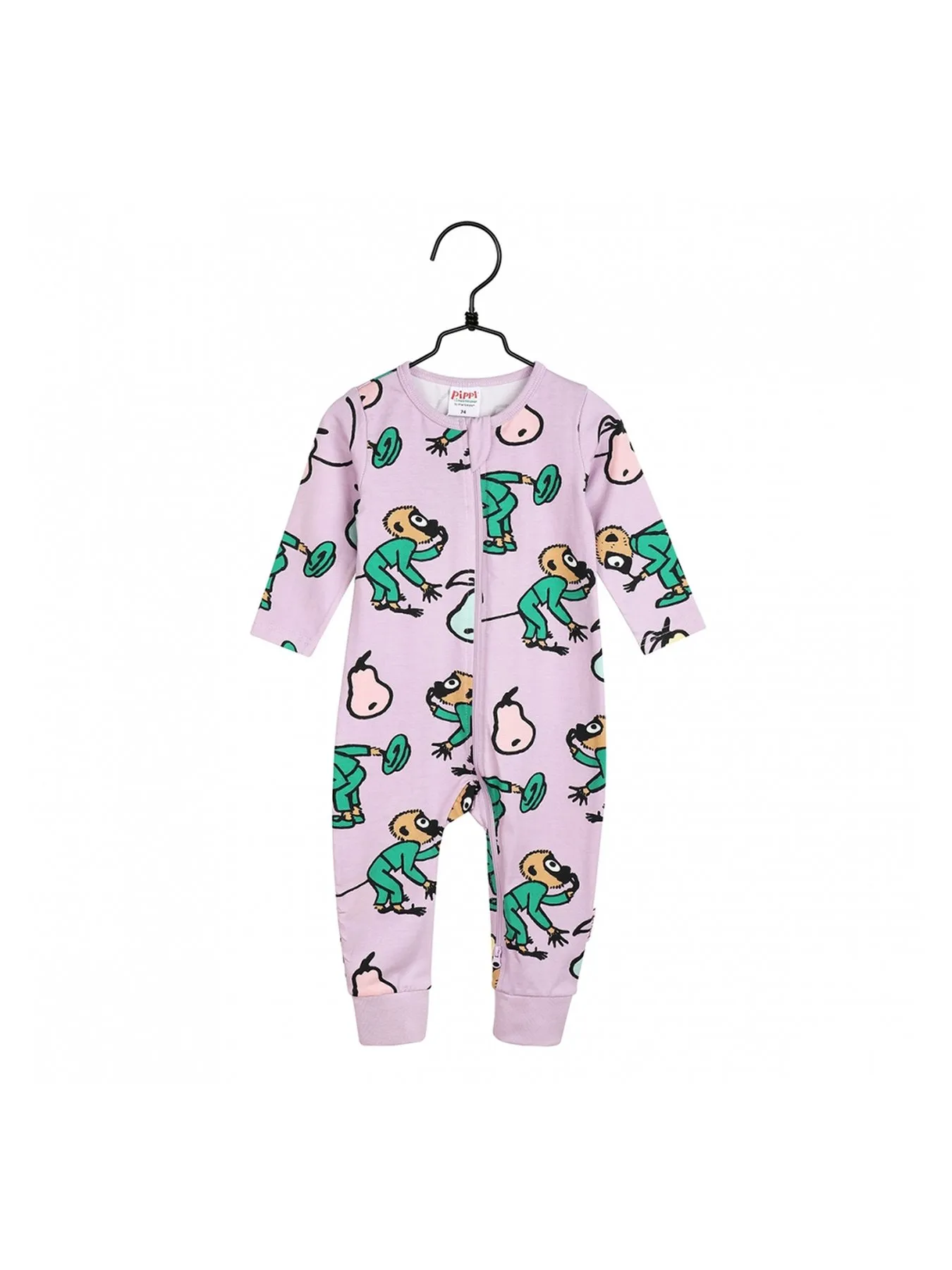 Pyjamas Pippi Långstrump - Lila