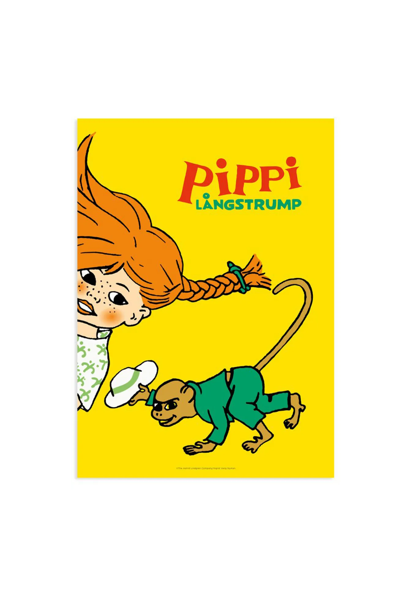 Poster Pippi und Herr Nilsson - 50x70 cm
