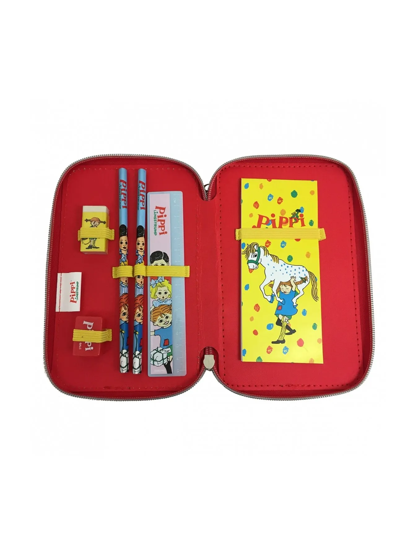 Pencil Case Pippi Longstocking Double Astrid Lindgren an-little-strong-smiling-baby-boy-lifts-a-very-heavy-barbell-ai