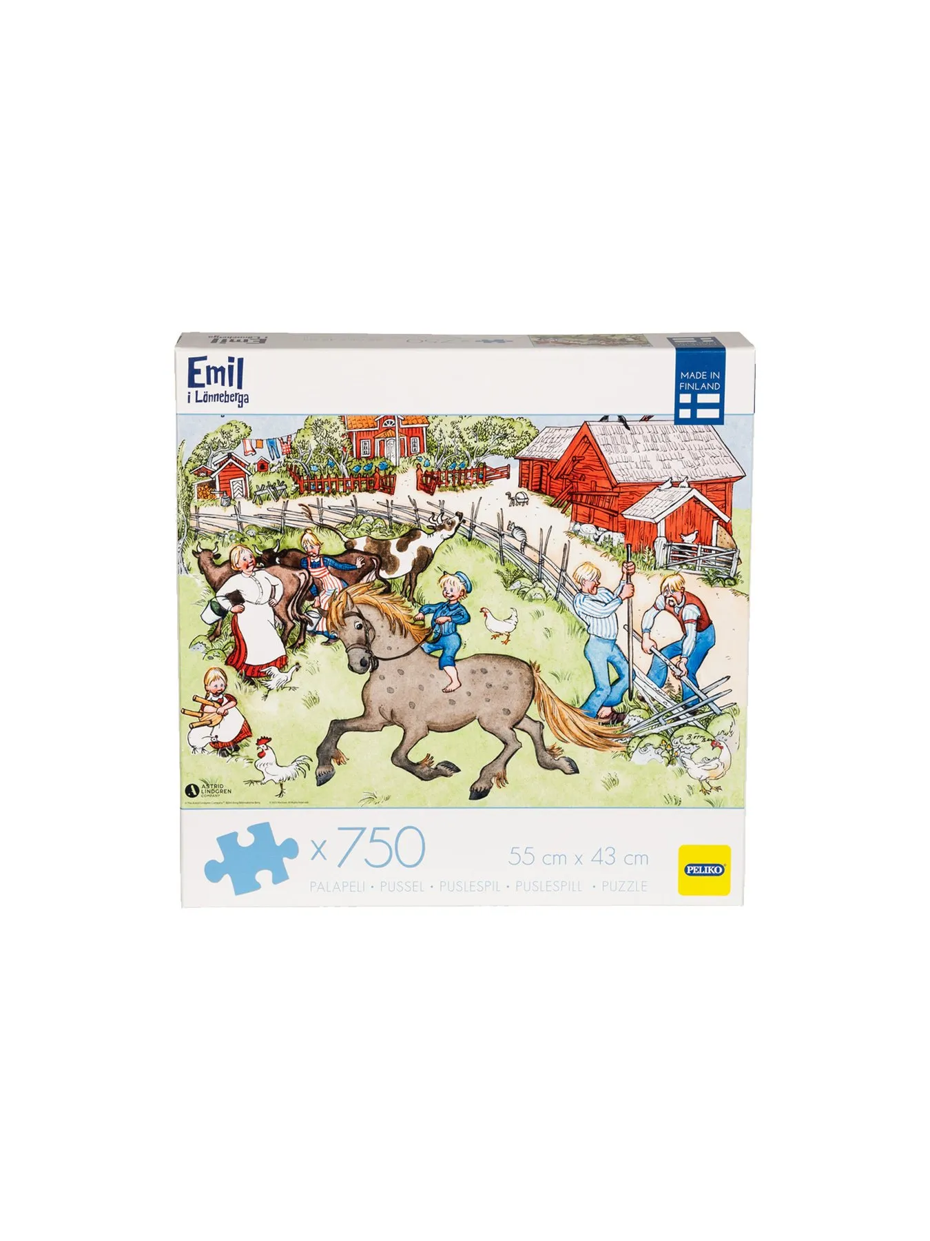 Puzzle Emil in Lönneberga 750 pieces